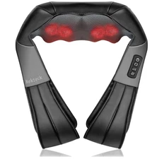 Nekteck Shiatsu Neck Massager for Pain Relief Deep Tissue w/ Heat, LMS-801