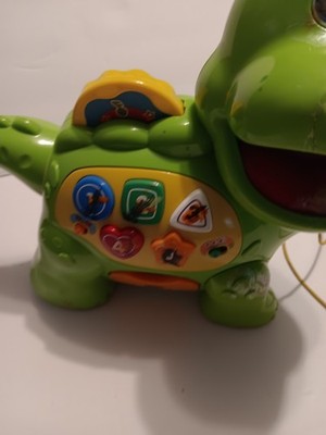 VTech Chomp & Count Dino Green Electronic Interactive Learning Dinosaur Toy