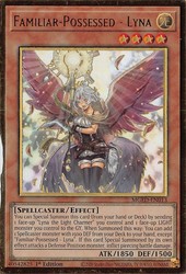 Familiar-Possessed - Lyna MGED-EN013 Premium Gold Rare 1st Edition