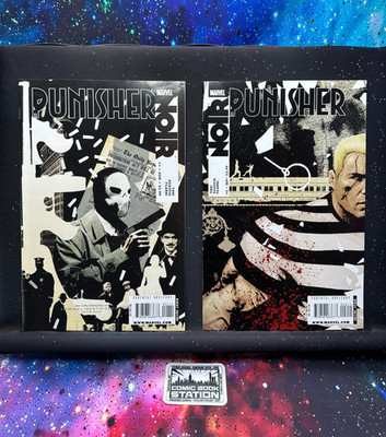 Punisher Noir #1-4 Full Set VF/NM 1st Prt TIERI AZACETA FILARD Comic '09 CS