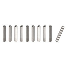 3x8mm Dowel Pins 10pcs Round Head Flat Chamfered End Dowel Pin