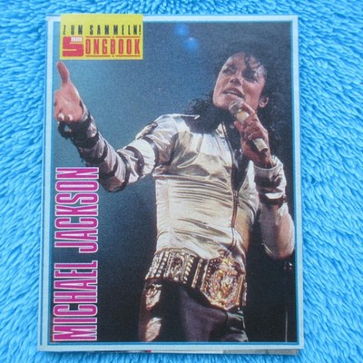 MICHAEL JACKSON Song Book ''Another Part of Me'' BRAVO Clipping Sammler 80er