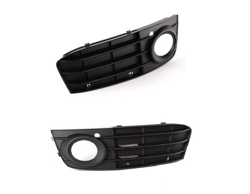 Grille pare-chocs Audi A4 B8 8K 2008-2011 avant gauche droit x2 pièces neuves noire abs