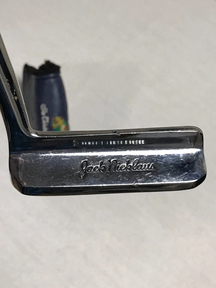 Jack Nicklaus MacGregor JN 100 Blade Putter Original Steel Shaft & Grip 35" - Image 2 of 4