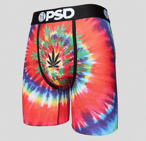 Download PSD TIE DYE WEED BOXER BRIEF URBAN UNDERWEAR Sizes Small ...