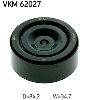 SKF VKM 62027 Spannrolle, Keilrippenriemen Passend FüR Nissan