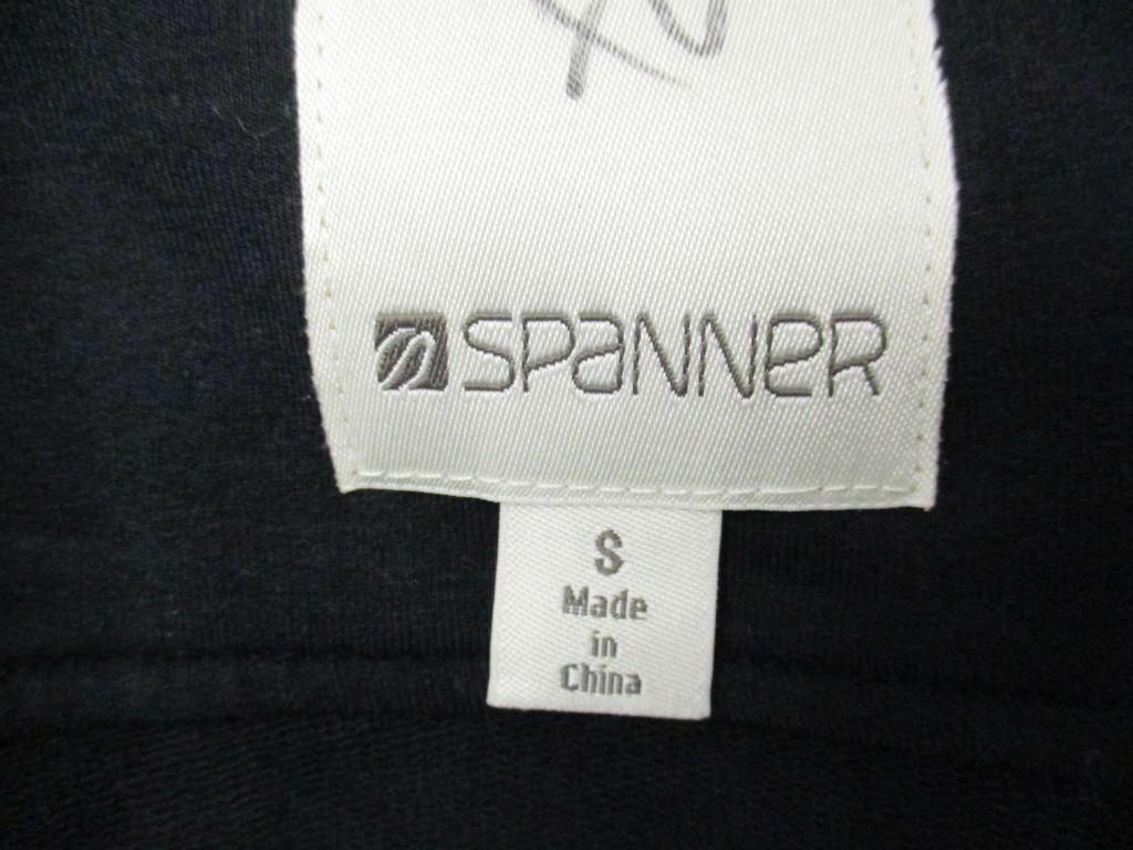 SPANNER Size S Womens Black Athletic Full Zip Performance Basic Jacket