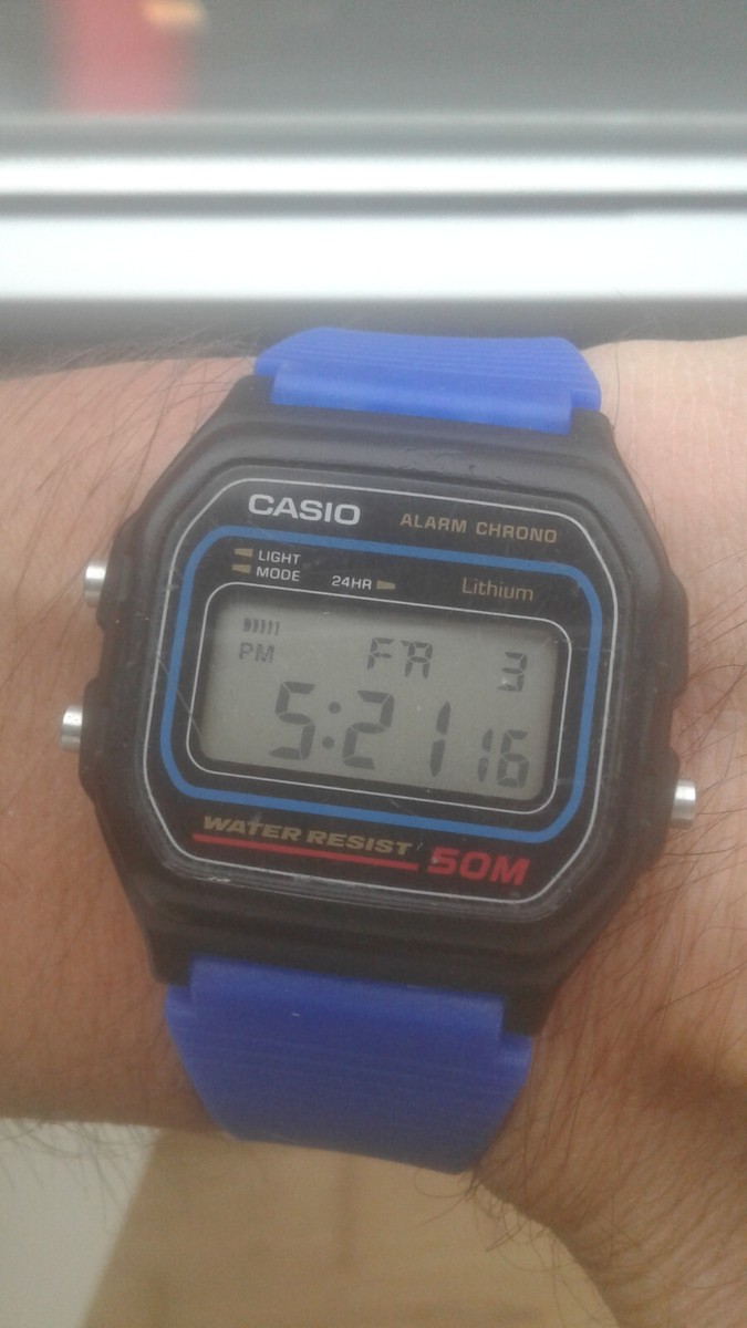 Casio W-59 MODULE 590 MALAYSIA Y WATCH MONTRE UHR RELOJ OROLOGIO