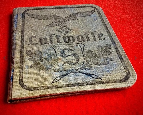 WWII German Luftwaffe Military Officer ID Document / DOCUMENTACIÓN PILOTO WWII - Imagen 5 de 11
