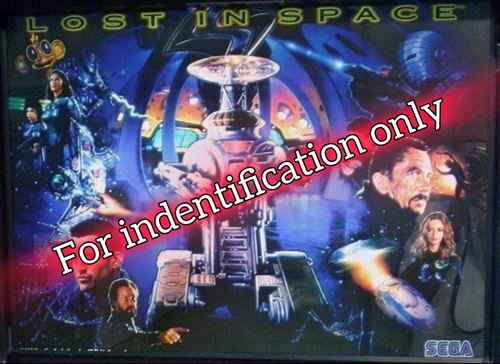 1998 Sega Lost In Space Pinball Machine Rubber Ring Kit - Picture 3 of 3