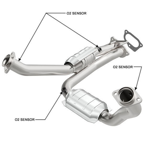 20042006 Ford Ranger 3.0L CA Magnaflow DirectFit Catalytic Converter