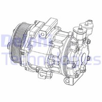 Delphi CS20351 Kompressor, Klimaanlage FüR Ford
