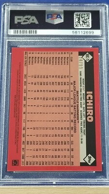 小物 ICHIRO Ichiro - 2021 Topps Silver Pack Green Refractor PSA 9 #74/99