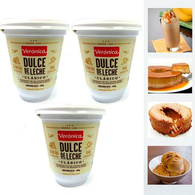 3 Jar Dulce De Leche San Ignacio 450Gr Milk Caramel Spread Arequipe Cajeta Bake (7795735116852)