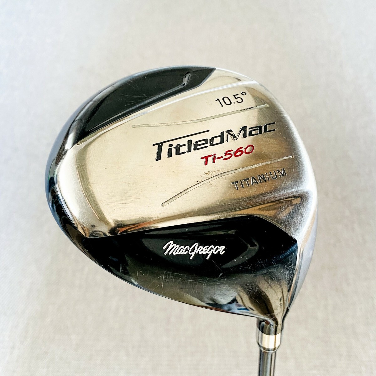 マクレガーのパーシモンドライバー