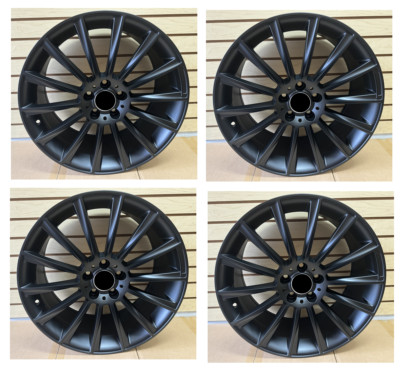 20 +35 SLS AMG STYLE 5X112 BLACK WHEEL fit MERCEDES W204 W212 W216 C63