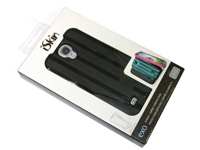 New iSkin Exo Black Case for Samsung Galaxy S4  EXOSS4-BK1 - FREE SHIPPING