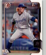 2015 Bowman Draft Ashe Russell #14 Kansas City Royals