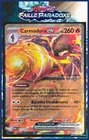 Carte Pokémon Carmadura EX 027/182 Faille Paradoxe EV4 PAR Ecarlate et Violet