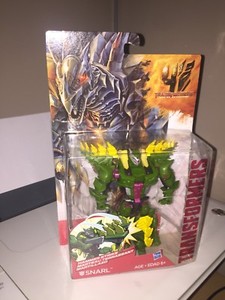TRANSFORMERS AGE OF EXTINCTION DINOBOT SNARL HAMMER STRIKE DELUXE CLASS VHTF | eBay