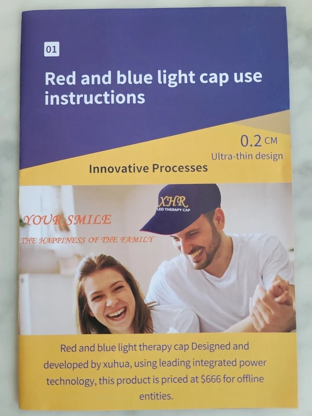 650nm Red LED Light Therapy Hat Hair Regrowth Hair growth AntiHair