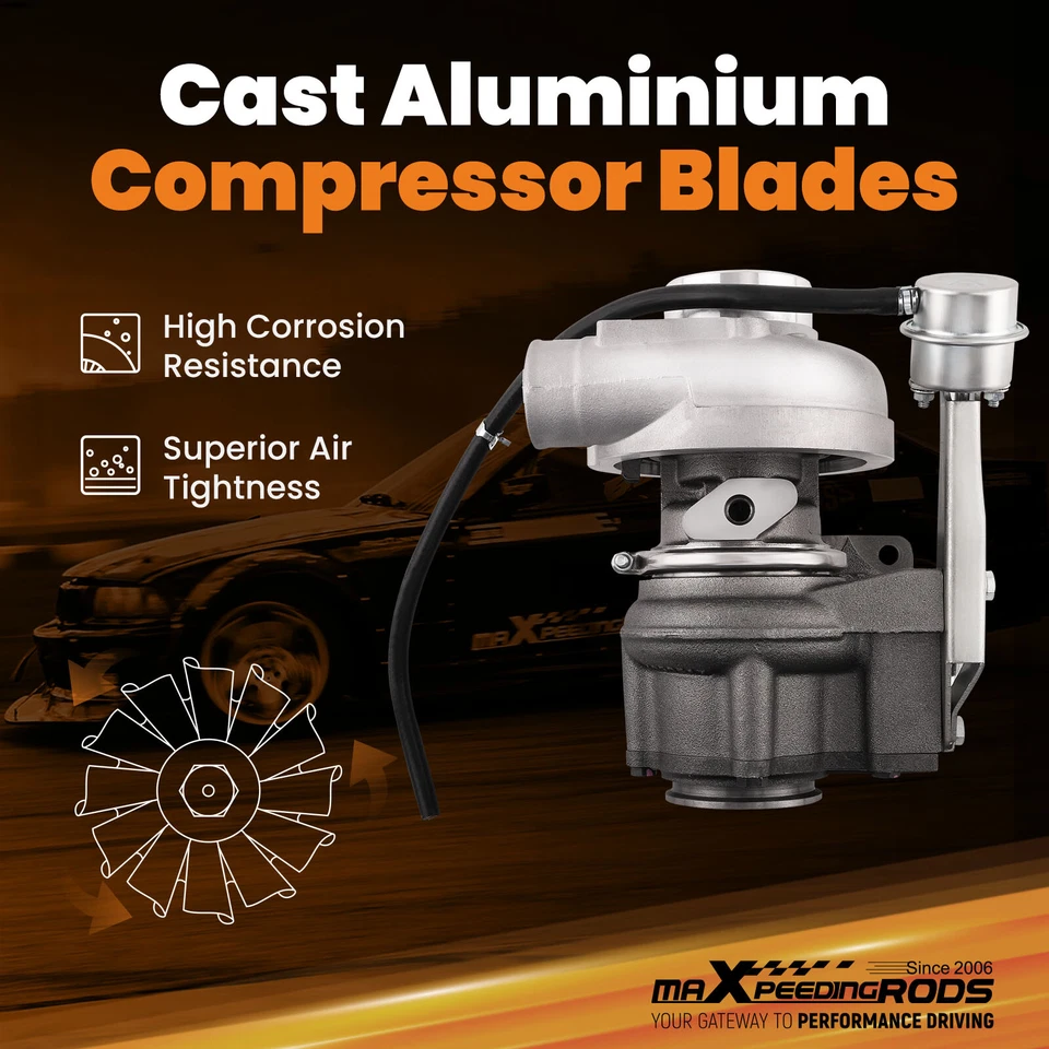 Diesel Turbo for Cummins Truck 4BTA 4BT 3.9L 3592015 3802906 HX30W Turbocharger - Image 4 of 4