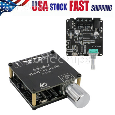 C15H Mini Bluetooth Wireless Audio Digital Power Amplifier Stereo Board 20Wx2 U