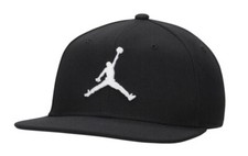 NIKE Jordan Jumpman Pro Snapback Cap Hat Black Size L/XL Unisex FV5296-010 NEW