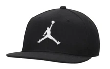 NIKE Jordan Jumpman Pro Snapback Cap Hat Black Size M/L Unisex FD5184-011 NEW