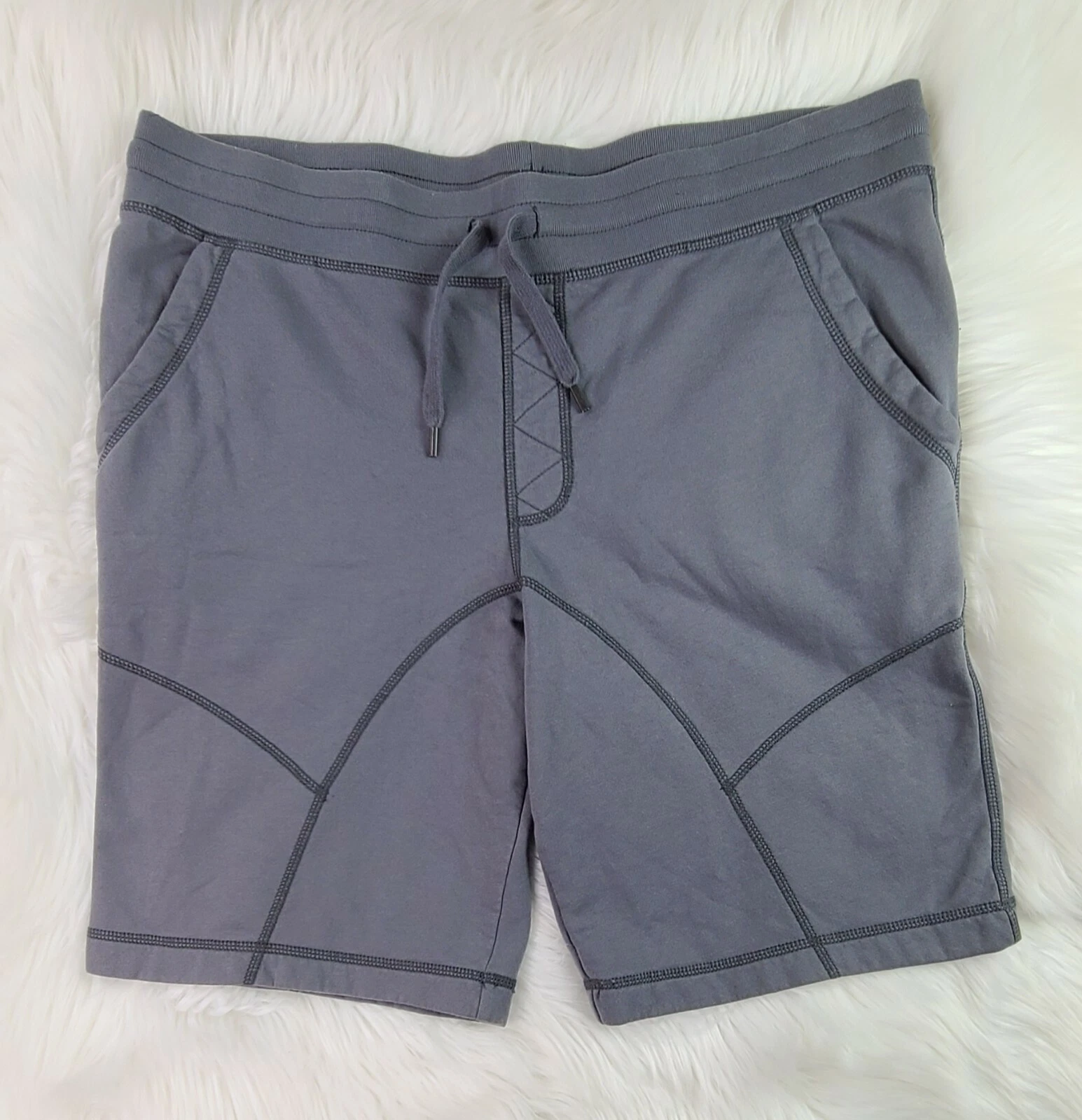 Converse One Star pantaloncino grigio uomo (L) pantaloncino riscaldante con coulisse