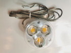 Ersatz Paulmann 92502 Leuchtmittel 925.02 LED Spot 3 x 1 Watt Kaltweiß 50mm Ø