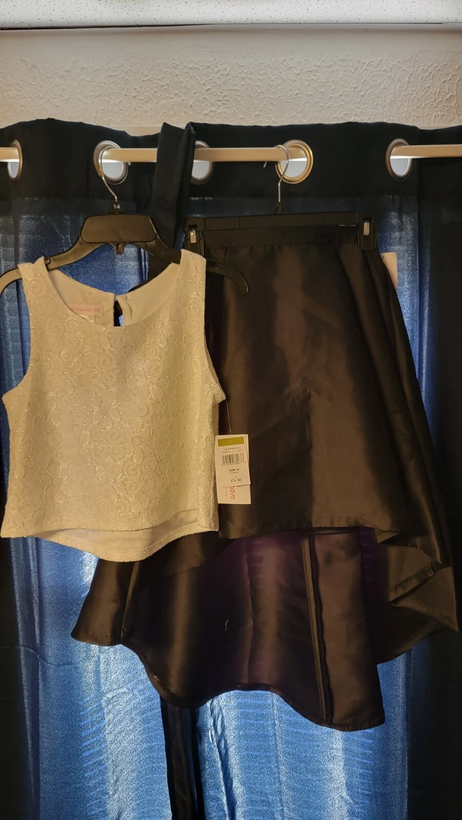 Blouse and long skirt set size 14 Girls Dress