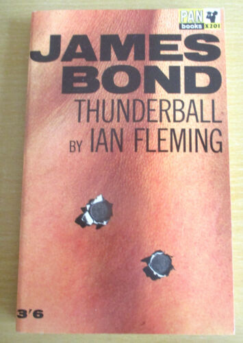 JAMES BOND. THUNDERBALL. IAN FLEMING 1st PAN BKS 1963 MINT CONDITION. 007