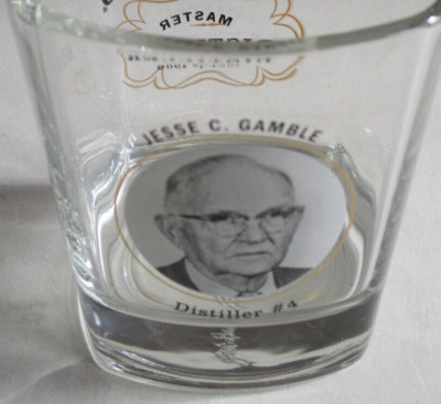 Jack Daniel's -Master Distiller- ''Jesse C. Gamble'' Tumbler Whiskey  Glas 2cl/4cl