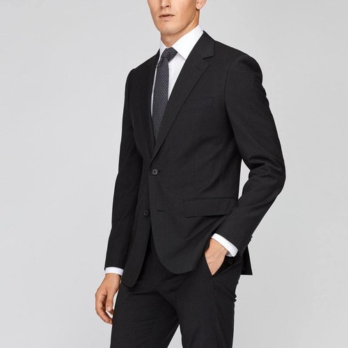 Bonobos Italian Performance Standard Fit Size 34 Waist inseam 34 Jacket 42 Black