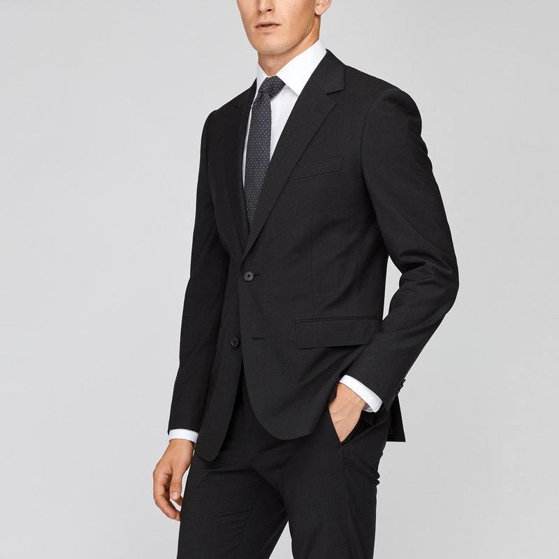 Bonobos Italian Performance Standard Fit Size 34 Waist inseam 34 Jacket 42 Black