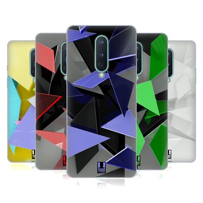 HEAD CASE DESIGNS GLASS FRAGMENTS SOFT GEL CASE FOR GOOGLE ONEPLUS PHONES