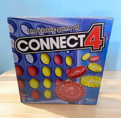 Connect 4 Classic Board Game By Hasbro New Factory Sealed