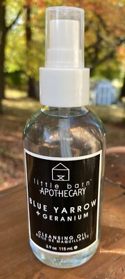 Little Barn Apothecary Blue Yarrow + Geranium Cleansing Oil (3.9ox) New Unsealed