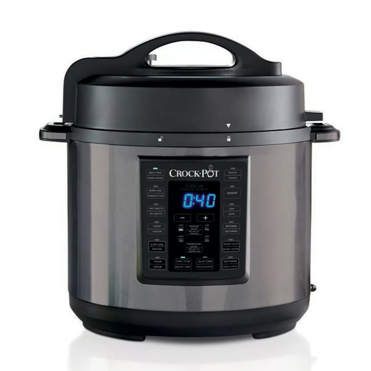 Crock-pot Pot 6-Quart Multi-Use XL Express Crock Cooker w Stainless Steel  Pot