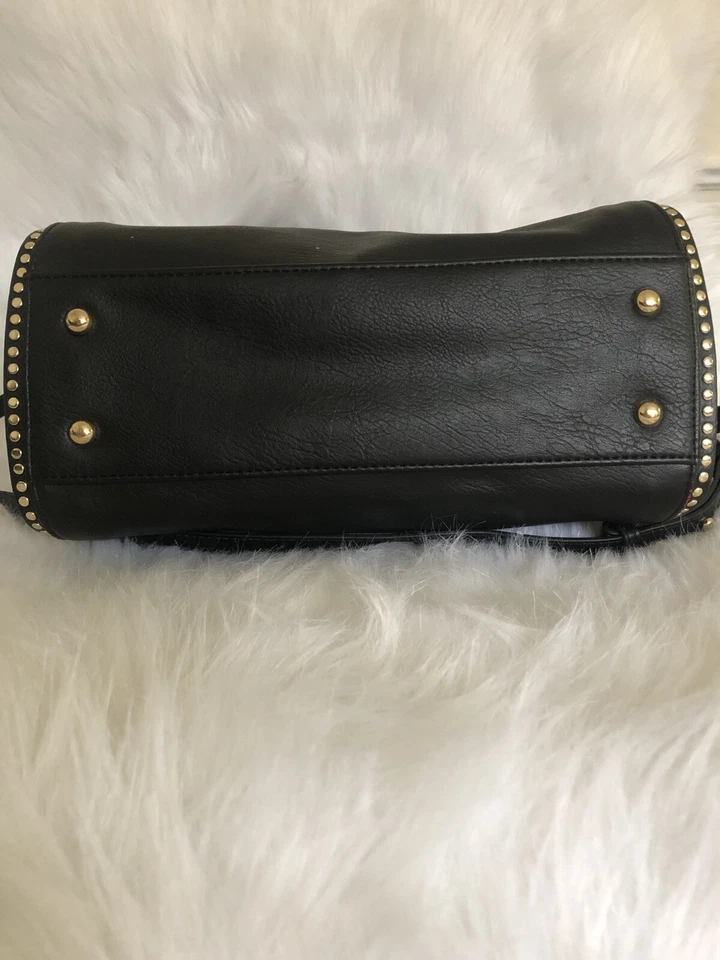 Bolso Bandolera Inc Tachonado Mediano Dorado Herrajes B000262 Foto 4 de 4