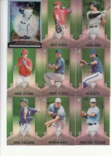 2020 Panini Chronicles Parallel Titanium Green BO BICHETTE RC #11 Blue Jays