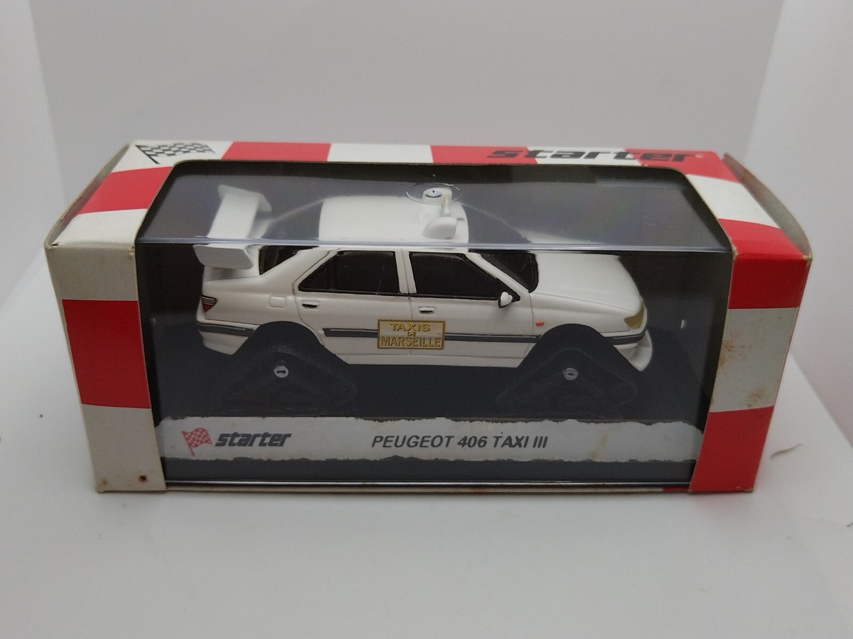 [希少]1/43starter スターター taxi1プジョー406 おまけ付き 希少]1/43starter スターター taxi1プジョー406 おまけ付き