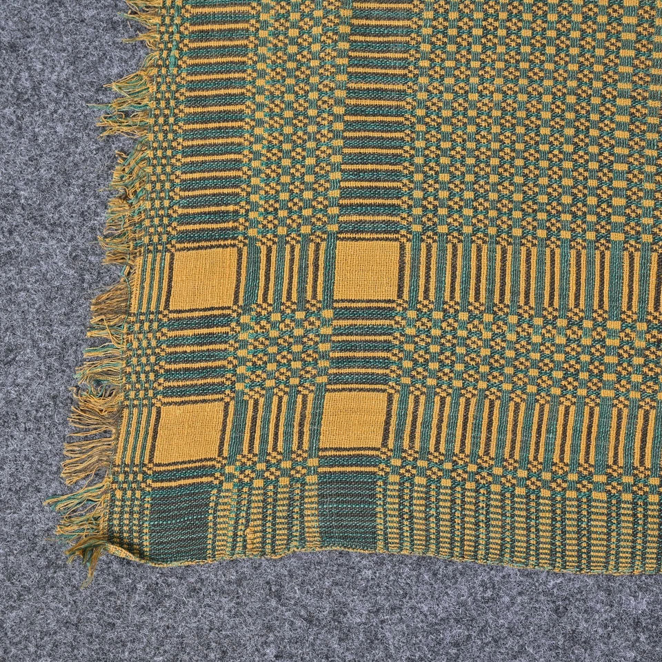 Indian Artisans Hand Crafted Cotton Reversible Multi-Purpose Throws Khes Blanket - Image 3 of 4