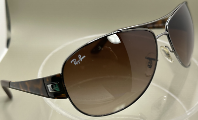 Ray-Ban RB 3467 ブラウンサングラス New-Ray-Ban RB 3467 004/13 63-13-125 Brown Tortoise Sunglasses