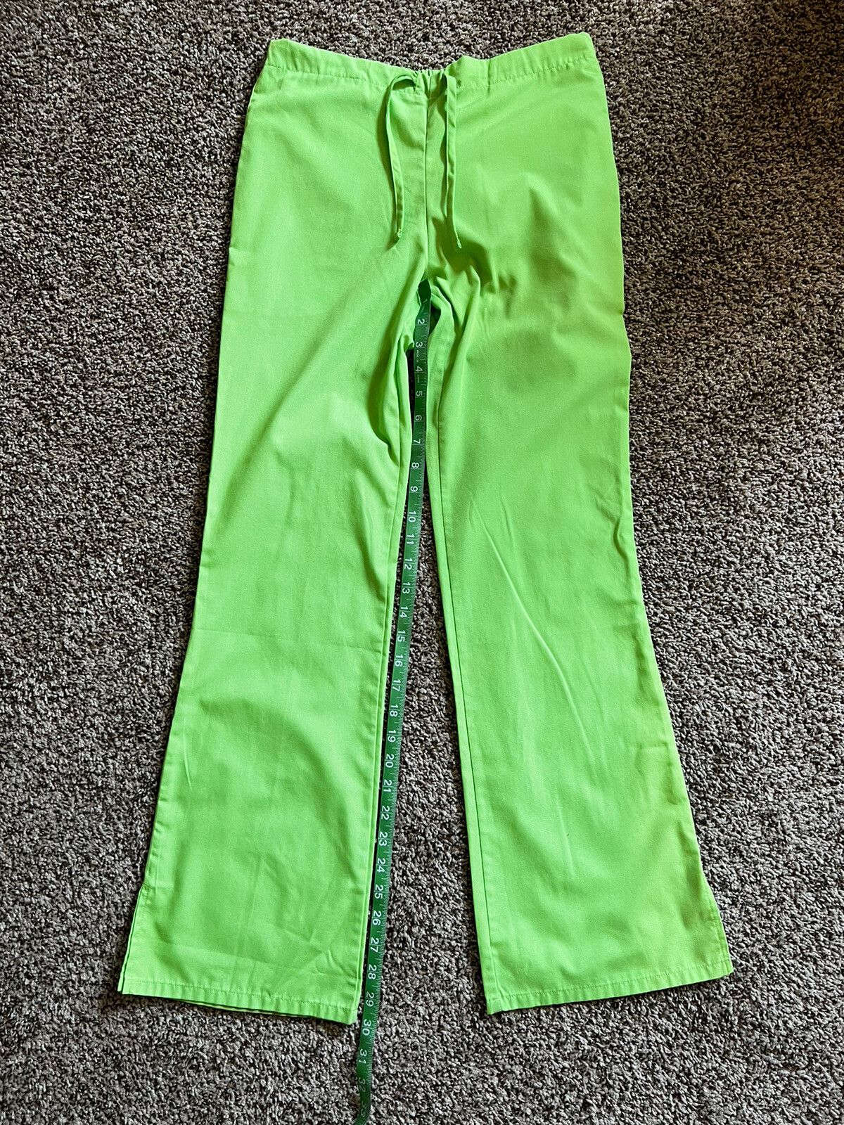 Womans Lime Green Cherokee Scrub Pants Size XXS eBay