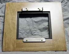 1 Adapter 7"x7" for use 4x4" Wisner boards to IDEAL ROC 11x14 Camera, Sol.Cherry