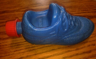 #ad Vintage Wendy#x27;s Kids Meal Toy AYSO Soccer Shoe cleat Water Bottle 1997 $9.99