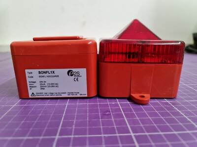 SONFL1X Alarm Horn Sounder & Xenon Strobe Beacon SONFL1XDC024R/R UR