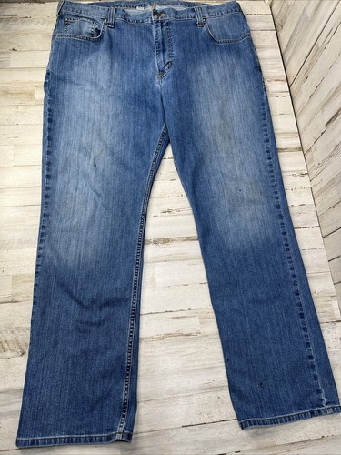 Carhartt Herren Größe 42x32 Relaxed Fit Straight Leg Jeans Medium Wash T10 - Bild 4 von 12